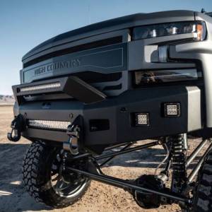 Hammerhead Bumpers - Hammerhead 600-56-0841 Low Profile Front Bumper with Formed Guard and Square Light Holes for Chevy Silverado 1500 2019-2021 - Image 2