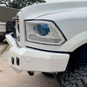 Hammerhead Bumpers - Hammerhead 600-56-0919 Low Profile Front Bumper with Formed Guard and Square Light Holes for Dodge Ram 2500/3500/4500/5500 2010-2018 - Image 2