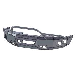 Bumpers By Vehicle - Ford F150 - Hammerhead Bumpers - Hammerhead 600-56-0542 Low Profile Front Bumper with Pre-Runner Guard and Square Light Holes for Ford F150 2004-2008