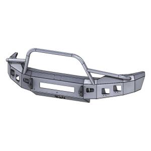 Hammerhead 600-56-0720 Low Profile Front Bumper with Pre-Runner Guard and Square Light Holes for Ford F150 2018-2020