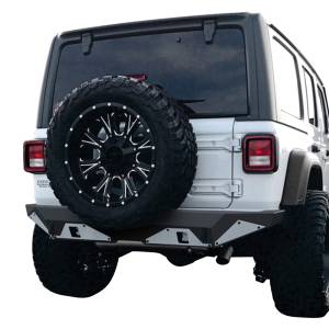 Jeep Bumpers - Hammerhead - Hammerhead Bumpers - Hammerhead 600-56-0794 Ravager Stubby Rear Bumper for Jeep Wrangler JL 2018-2023