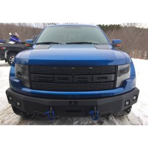 Hammerhead Bumpers - Hammerhead 600-56-0090 X-Series Winch Front Bumper with Square Light Holes for Ford Raptor 2010-2014 - Image 2