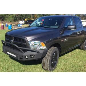 Hammerhead Bumpers - Hammerhead 600-56-0419 Low Profile Non-Winch Front Bumper with Pre-Runner Guard and Square Light Holes for Dodge Ram 1500 2013-2018 - Image 2