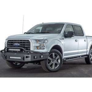 Hammerhead Bumpers - Hammerhead 600-56-0385 Low Profile Non-Winch Front Bumper with Pre-Runner Guard and Square Light Holes for Ford F150 2015-2017 - Image 3