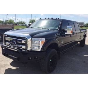 Hammerhead Bumpers - Hammerhead 600-56-0417 Low Profile Non-Winch Front Bumper with Pre-Runner Guard and Square Light Holes for Ford F250/F350/F450/F550 2011-2016 - Image 4
