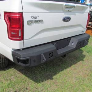 Ford F150 - Ford F150 2015-2017 - Hammerhead Bumpers - Hammerhead 600-56-0329 Rear Bumper with Sensor Holes for Ford F150 EcoBoost 2015-2020