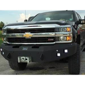 Hammerhead Bumpers - Hammerhead 600-56-0185 Winch Front Bumper with Square Light Holes for Chevy Silverado/GMC Sierra 1500 1988-1998 - Image 1