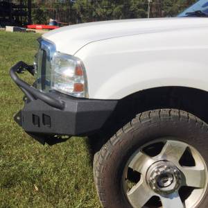 Hammerhead Bumpers - Hammerhead 600-56-0426 Low Profile Non-Winch Front Bumper with Pre-Runner Guard and Square Light Holes for Ford F250/F350/F450/F550/Excursion 2005-2007 - Image 2
