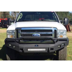 Hammerhead Bumpers - Hammerhead 600-56-0426 Low Profile Non-Winch Front Bumper with Pre-Runner Guard and Square Light Holes for Ford F250/F350/F450/F550/Excursion 2005-2007 - Image 3