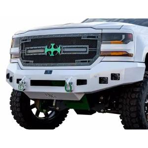 Hammerhead Bumpers - Hammerhead 600-56-0458 Non-Winch Front Bumper with Square Light Holes for Ford F150 EcoBoost 2011-2014 - Image 2