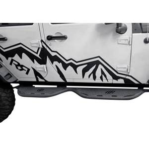 Hammerhead Bumpers - Hammerhead 600-56-0374 Cab Length Running Board for Ford Excursion 2000-2005 - Image 2