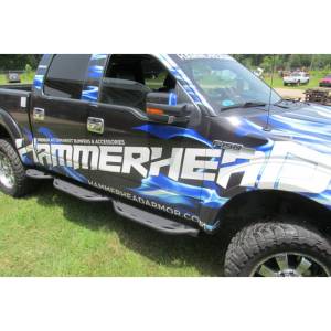 Hammerhead Bumpers - Hammerhead 600-56-0363 Wheel to Wheel 6.5' Bed Access Running Board for Ford F150 Super Crew Cab 2009-2014 - Image 3