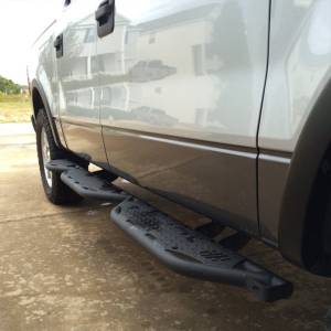Hammerhead Bumpers - Hammerhead 600-56-0296 Wheel to Wheel Short Wheel Base Bed Access Running Board for Ford F150 Super Crew Cab 2004-2008 - Image 3