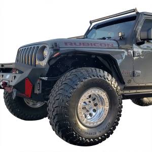 Hammerhead Bumpers - Hammerhead 600-56-0829 Front Fender Flares for Jeep Gladiator JT 2018-2022 - Image 2