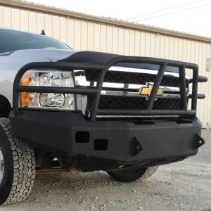 Hammerhead Bumpers - Hammerhead 600-56-0051 X-Series Winch Front Bumper with Full Brush Guard for Chevy Silverado 2500HD/3500 2011-2014 - Image 2