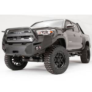 Fab Fours - Fab Fours TT12-B1652-1 Winch Front Bumper with Pre-Runner Guard for Toyota Tacoma 2012-2015 - Image 3
