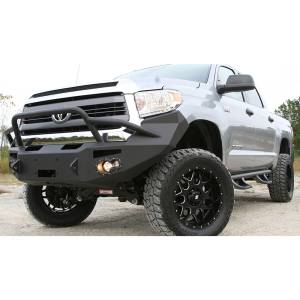 Fab Fours - Fab Fours TT14-H2852-1 Winch Front Bumper with Pre-Runner Guard for Toyota Tundra 2014-2021 - Image 3