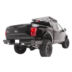 Fab Fours - Fab Fours FF09-T1750-1 Black Steel Rear Bumper for Ford F150 2009-2014 - Image 2