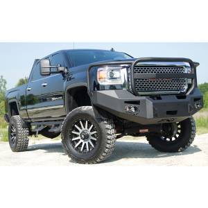 Fab Fours - Fab Fours GM14-A3150-1 Winch Front Bumper with Full Guard for GMC Sierra 2500HD/3500 2015-2019 - Image 3