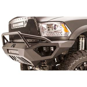 Fab Fours - Fab Fours DR10-V2952-1 Vengeance Front Bumper with Pre-Runner Guard and Sensor Holes for Dodge Ram 2500/3500/4500/5500 2010-2018 - Image 2