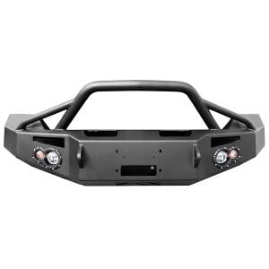 Dodge Ram 1500 - Dodge RAM 1500 2013-2018 - Fab Fours - Fab Fours DR13-H2952-1 Winch Front Bumper with Pre-Runner Guard for Dodge Ram 1500 2013-2018
