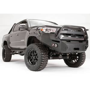 Fab Fours - Fab Fours TT16-B3650-1 Winch Front Bumper with Full Guard for Toyota Tacoma 2016-2023 - Image 3
