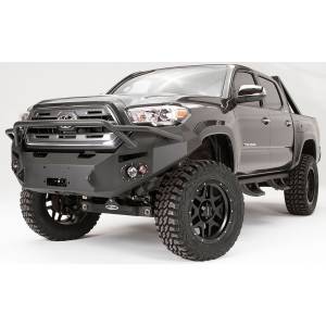 Fab Fours - Fab Fours TT16-B3652-1 Winch Front Bumper with Pre-Runner Guard for Toyota Tacoma 2016-2023 - Image 2
