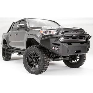Fab Fours - Fab Fours TT16-B3652-1 Winch Front Bumper with Pre-Runner Guard for Toyota Tacoma 2016-2023 - Image 3