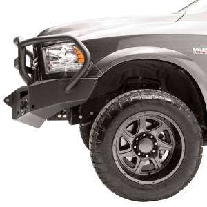 Fab Fours - Fab Fours DR16-C4050-1 Premium Winch Front Bumper with Full Guard and Sensor Holes for Dodge Ram 2500/3500/4500/5500 2016-2018 - Image 5