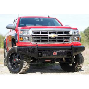 Fab Fours - Fab Fours FS17-S4161-1 Black Steel Front Bumper for Ford F250/F350/F450/F550 2017-2022 - Image 3