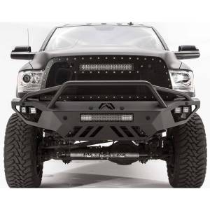 Fab Fours DR16-V4052-1 Vengeance Front Bumper with Pre-Runner Guard and Sensor Holes for Dodge Ram 2500/3500/4500/5500 2016-2018