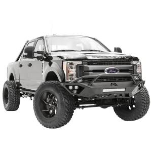 Fab Fours - Fab Fours FS17-V4152-1 Vengeance Front Bumper with Pre-Runner Guard and Sensor Holes for Ford F250/F350 2017-2022 - Image 2