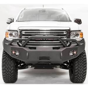 Bumpers By Vehicle - GMC Canyon - Fab Fours - Fab Fours GC15-H3452-1 Winch Front Bumper with Pre-Runner Guard for GMC Canyon 2015-2020