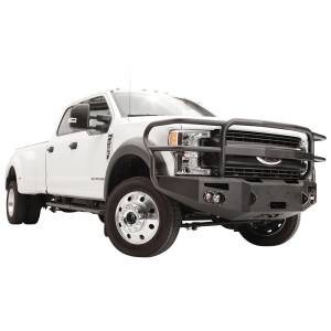 Fab Fours - Fab Fours FS17-A4250-1 Winch Front Bumper with Full Guard and Sensor Holes for Ford F450/F550 2017-2022 - Image 2