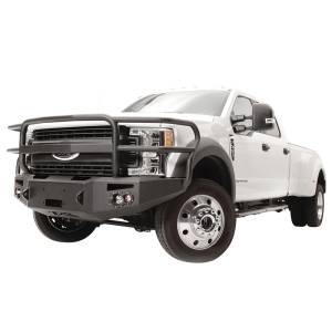 Fab Fours - Fab Fours FS17-A4250-1 Winch Front Bumper with Full Guard and Sensor Holes for Ford F450/F550 2017-2022 - Image 3