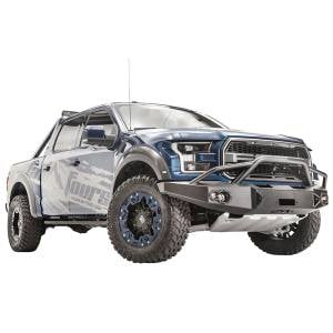Fab Fours - Fab Fours FF17-H4352-1 Winch Front Bumper with Pre-Runner Guard for Ford Raptor 2017-2020 - Image 2