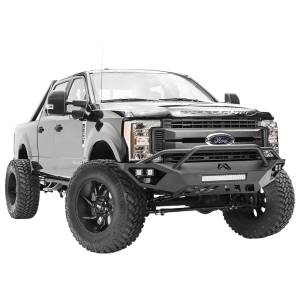 Fab Fours - Fab Fours FS11-V2652-1 Vengeance Front Bumper with Pre-Runner Guard and Sensor Holes for Ford F450/F550 2011-2016 - Image 3