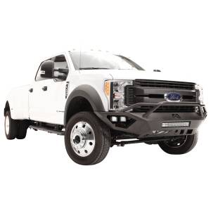 Fab Fours - Fab Fours FS17-V4252-1 Vengeance Front Bumper with Pre-Runner Guard and Sensor Holes for Ford F450/F550 2017-2019 - Image 2