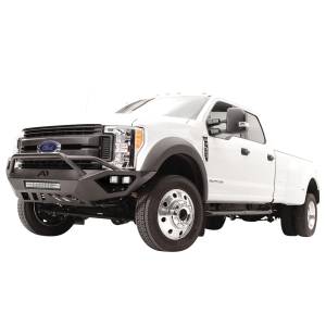 Fab Fours - Fab Fours FS17-V4252-1 Vengeance Front Bumper with Pre-Runner Guard and Sensor Holes for Ford F450/F550 2017-2019 - Image 3