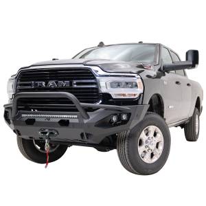 Fab Fours - Fab Fours DR10-X2952-1 Matrix Front Bumper with Pre-Runner Guard and Sensor Holes for Dodge Ram 2500/3500/4500/5500 2010-2018 - Image 2