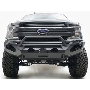 Fab Fours Matrix - Ford - Fab Fours - Fab Fours FF18-X4552-1 Matrix Front Bumper with Pre-Runner Guard for Ford F150 2018-2020