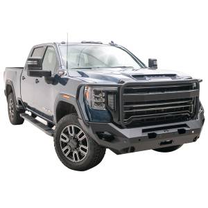 Fab Fours - Fab Fours GM20-X5050-1 Matrix Front Bumper with Full Guard and Sensor Holes for GMC Sierra 2500HD/3500 2020-2022 - Image 4