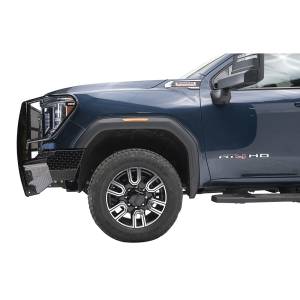 Fab Fours - Fab Fours GM20-S5062-1 Black Steel Front Bumper with Pre-Runner Guard for GMC Sierra 2500HD/3500 2020-2022 - Image 4