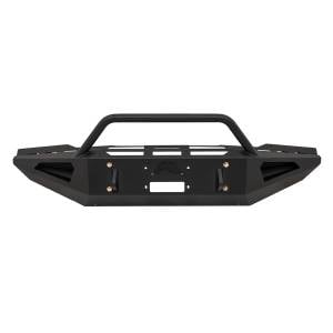 Fab Fours - Fab Fours TT07-RS1862-1 Red Steel Front Bumper with Pre-Runner Guard for Toyota Tundra 2007-2013 - Image 1