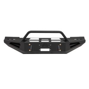 Bumpers by Style - Prerunner Bumpers - Fab Fours - Fab Fours CH15-RS3062-1 Red Steel Front Bumper with Pre-Runner Guard for Chevy Silverado 2500HD/3500 2015-2019