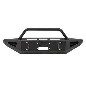 Fab Fours - Fab Fours FF09-RS1762-1 Red Steel Front Bumper with Pre-Runner Guard for Ford F150 2009-2014