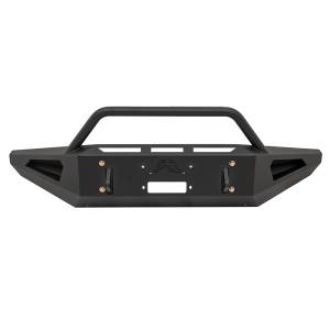 Fab Fours FS17-RS4162-1 Red Steel Front Bumper with Pre-Runner Guard for Ford F250/F350/F450/F550 2017-2022