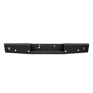 Fab Fours - Fab Fours FS17-RT4150-1 Red Steel Rear Bumper for Ford F250/F350/F450/F550 2017-2022