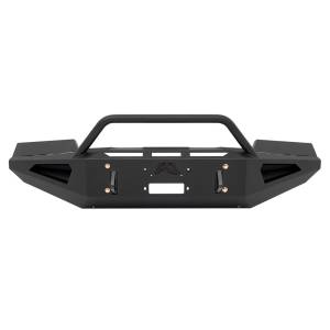 Fab Fours GM11-RS2862-1 Red Steel Front Bumper with Pre-Runner Guard for GMC Sierra 2500HD/3500 2011-2014