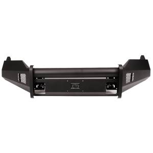 Fab Fours - Fab Fours DR13-R2961-1 Black Steel Elite Smooth Front Bumper for Dodge Ram 1500 2013-2018 - Image 1